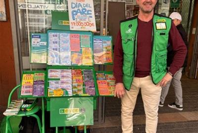 El ‘Cupó Diari’ de l’ONCE reparteix 675.000 € a Vilanova i la Geltrú. ONCE