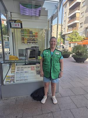 El Cupó Extra d’Estiu de l’ONCE reparteix 1 milió d’euros a Sitges. ONCE