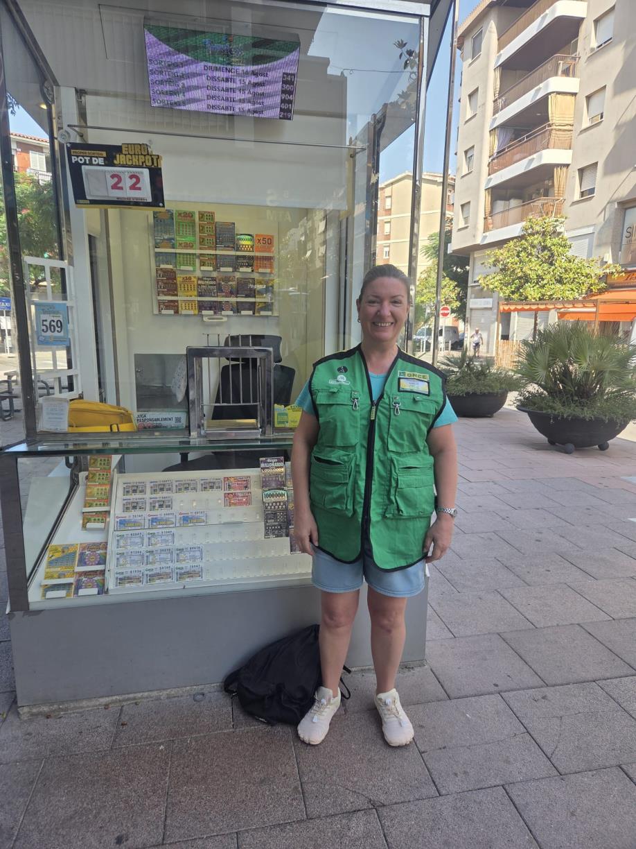 El Cupó Extra d’Estiu de l’ONCE reparteix 1 milió d’euros a Sitges. ONCE