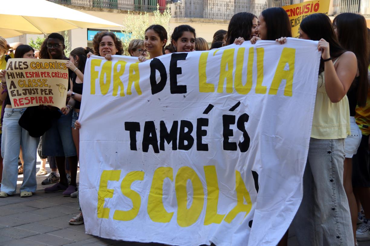 El curs escolar acaba amb 96 centres del Penedès adherits al manifest per deixar de fer sortides i colònies. ACN