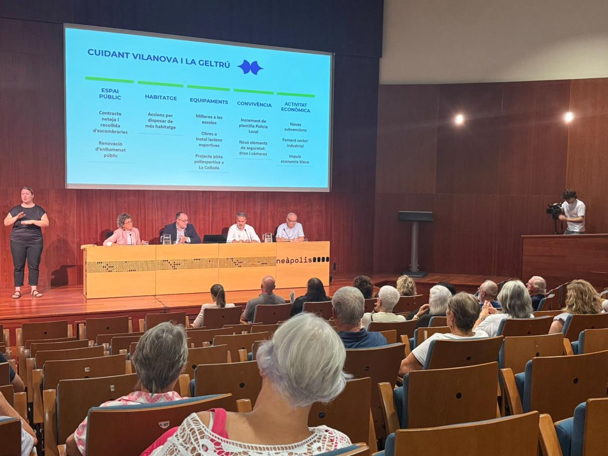 El govern de Vilanova preveu un pressupost de 111,88 milions i apuja un 3% els impostos l'any vinent. EIX