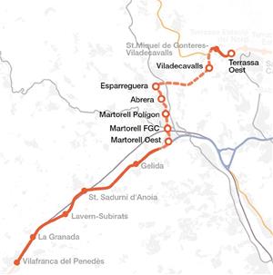 El Govern i ERC acorden el futur tren orbital: 120 quilòmetres, 40 estacions i 5.200 milions d'inversió fins al 2041