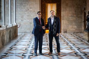 El Govern retira els pressupostos després de pactar amb ERC 