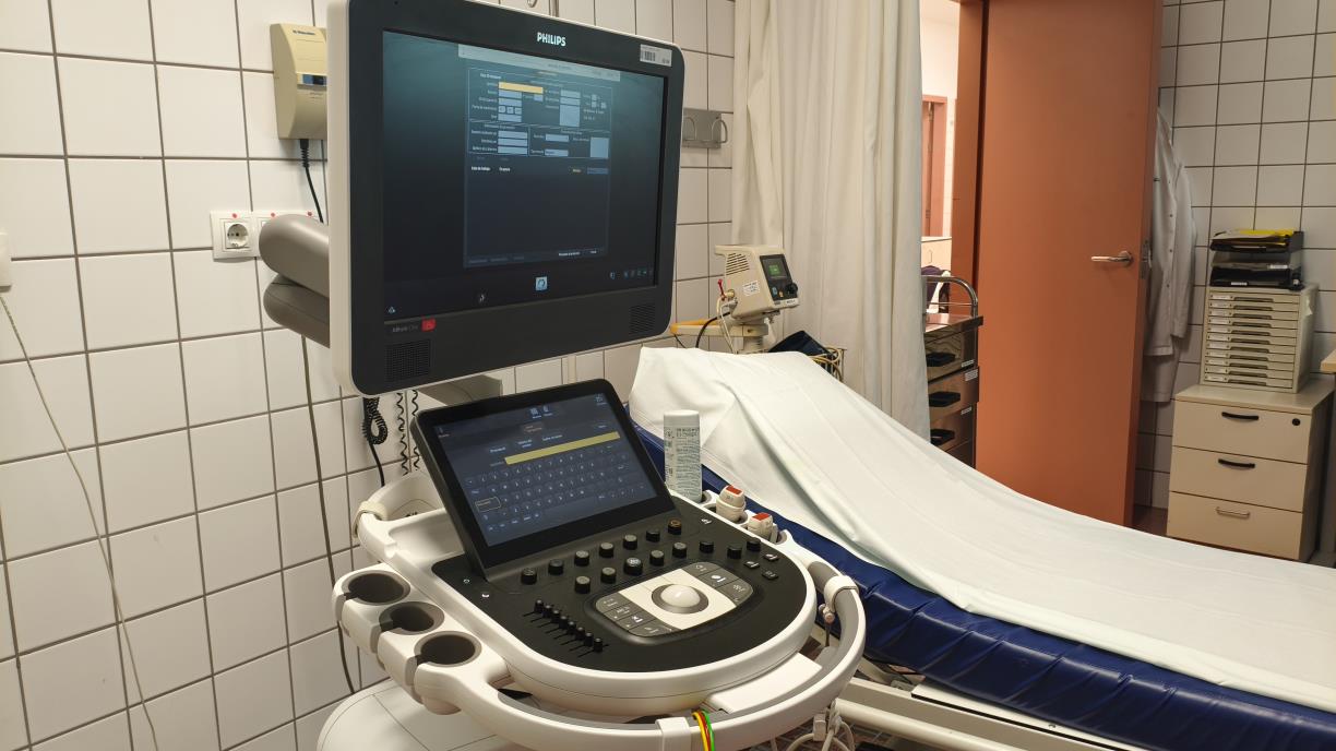 El nou ecògraf cardíac a l’Hospital Comarcal Alt Penedès. Eix