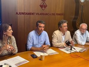 El Penedès celebra la licitació de l’estudi funcional de l’Eix Transversal Ferroviari. Ajuntament de Vilafranca