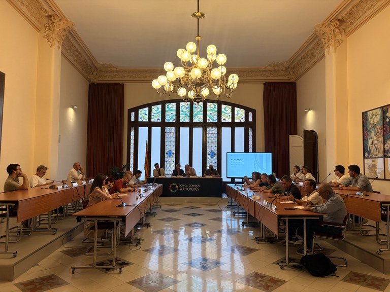 El Penedès reforça la protecció civil davant l’impacte creixent dels episodis meteorològics extrems. CC Alt Penedès