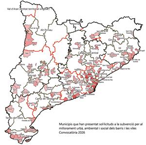 El Pla de Barris rep 14 projectes del Penedès, amb propostes de Vilanova, Vilafranca, el Vendrell i Igualada. Generalitat de Catalunya