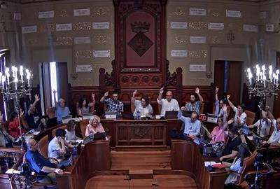 El ple de Sitges aprova la transformació de l’Hort de Can Falç en un refugi bioclimàtic. Ajuntament de Sitges
