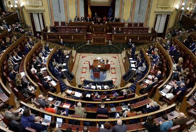 El ple del Congrés dels Diputats, en una fotografia d'arxiu. ACN