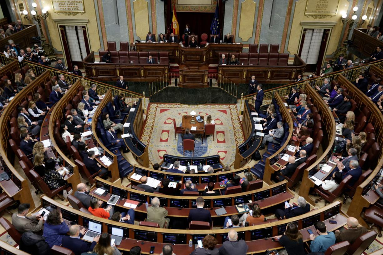 El ple del Congrés dels Diputats, en una fotografia d'arxiu. ACN