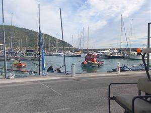 El Port del Garraf posa a prova el seu pla d’autoprotecció amb un simulacre d’incendi i vessament de combustible