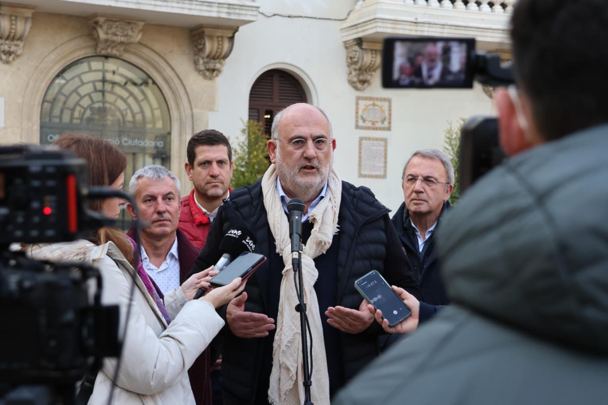 El portaveu de Junts per Catalunya al Senat i alcaldable a Vilafranca, Eduard Pujol. Eix