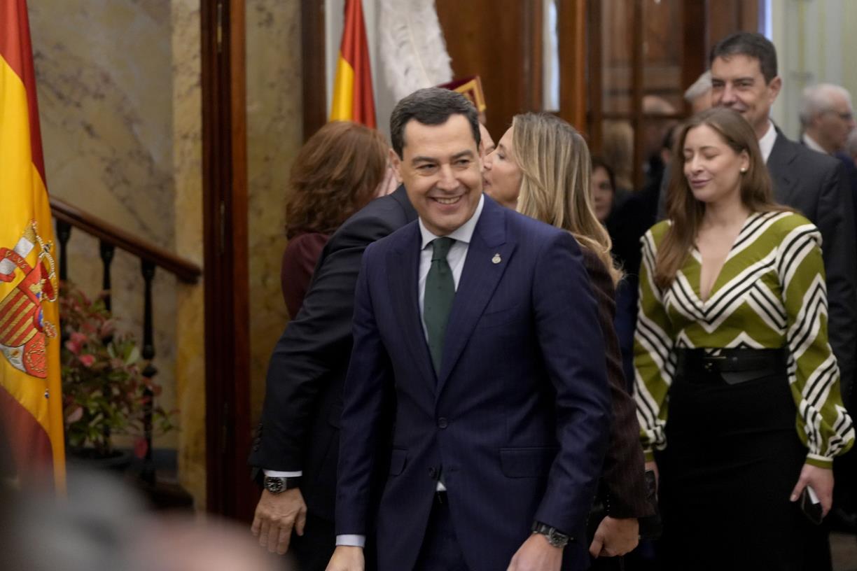 El president d'Andalusia, Juan Manuel Moreno Bonilla. ACN / Javier Barbancho