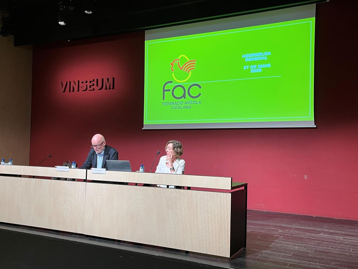 El sector avícola reivindica a Vilafranca la seva fortalesa davant els reptes sanitaris i geopolítics. FAC