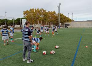 El Sel Vilanova / Rugby Nova Olivella. Eix