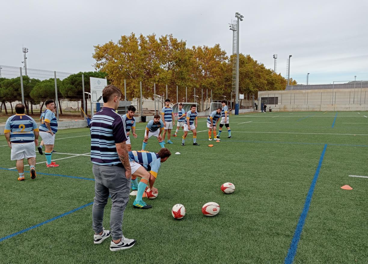 El Sel Vilanova / Rugby Nova Olivella. Eix