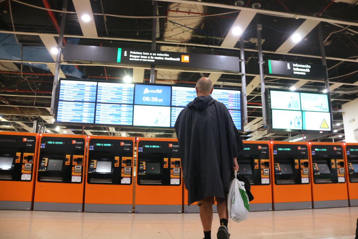 El servei de Rodalies no funciona per 