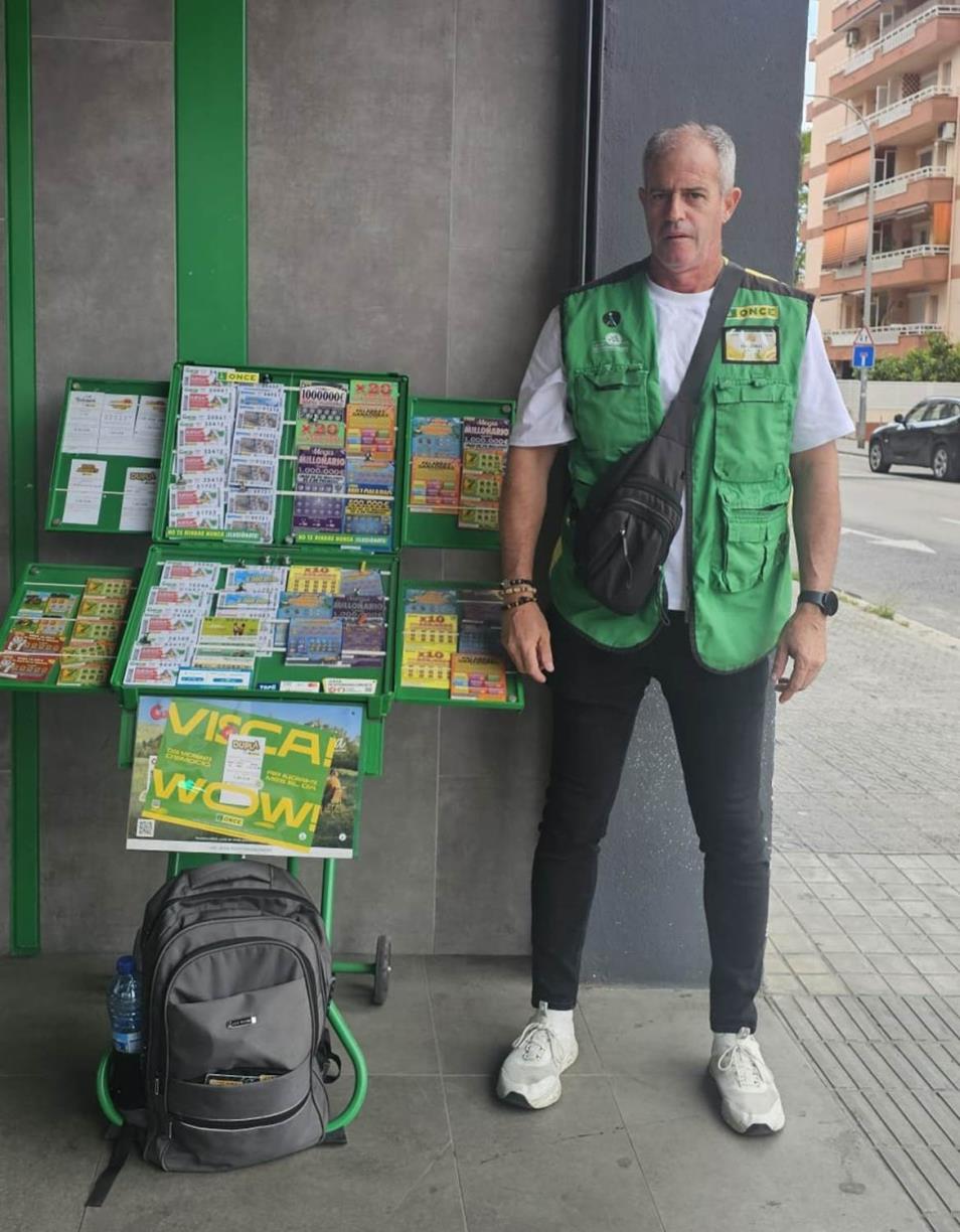 El ‘Sueldazo’ de l’ONCE reparteix 80.000 euros a Vilanova i la Geltrú. ONCE