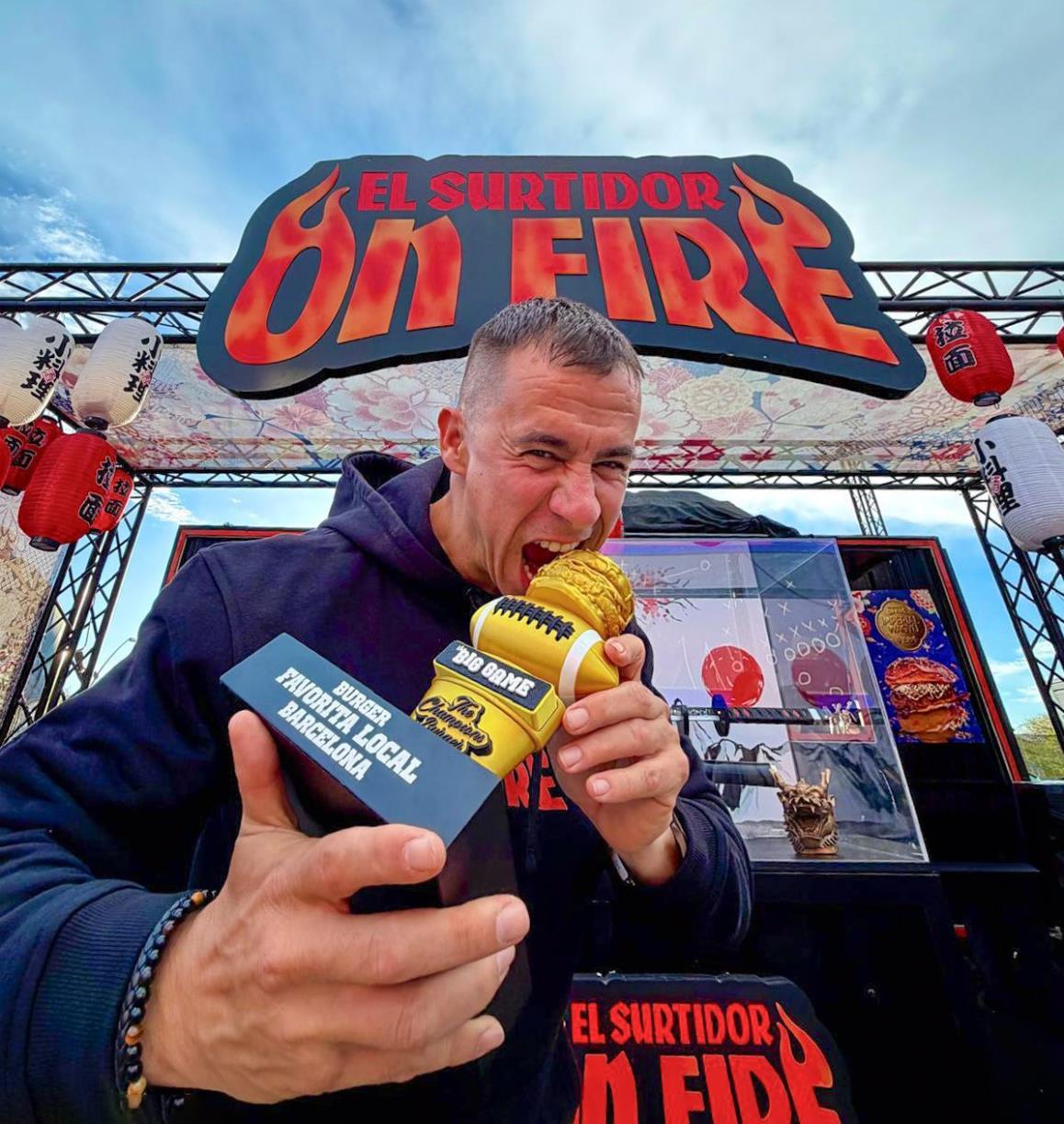 El Surtidor guanya el premi a la millor hamburguesa local a The Champions Burger Barcelona 2026. El Surtidor 
