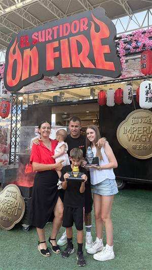 El Surtidor On Fire, premiat a The Champions Burger en un certamen històric a l’RCDE Stadium