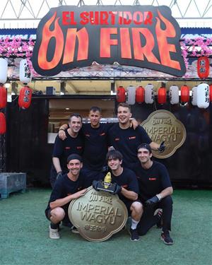 El Surtidor On Fire, premiat a The Champions Burger en un certamen històric a l’RCDE Stadium