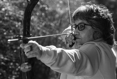 El tir amb arc es practica a les pistes d’atletisme de Vilanova. @tgamadeu_photo