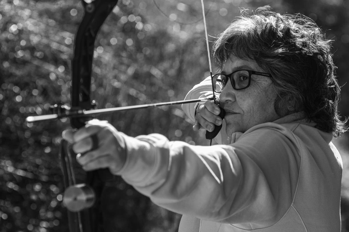 El tir amb arc es practica a les pistes d’atletisme de Vilanova. @tgamadeu_photo