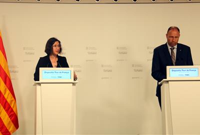 El Tour afectarà 400 quilòmetres de carreteres, sobretot l’N-340 i la C-31 diumenge vinent. ACN
