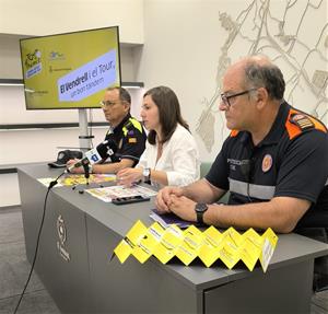 El Vendrell es prepara per viure el pas del Tour de França amb un gran desplegament de seguretat i afectacions de trànsit. Ajuntament del Vendrell