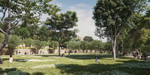 El Vendrell impulsa el futur Parc del Botafoc, un gran pulmó verd al centre de la ciutat. Ajuntament del Vendrell