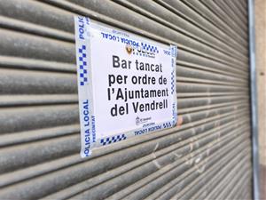 El Vendrell tanca dos locals del Camí dels Molins després d’anys d’incidències i reforça la vigilància a la zona. Ajuntament del Vendrell