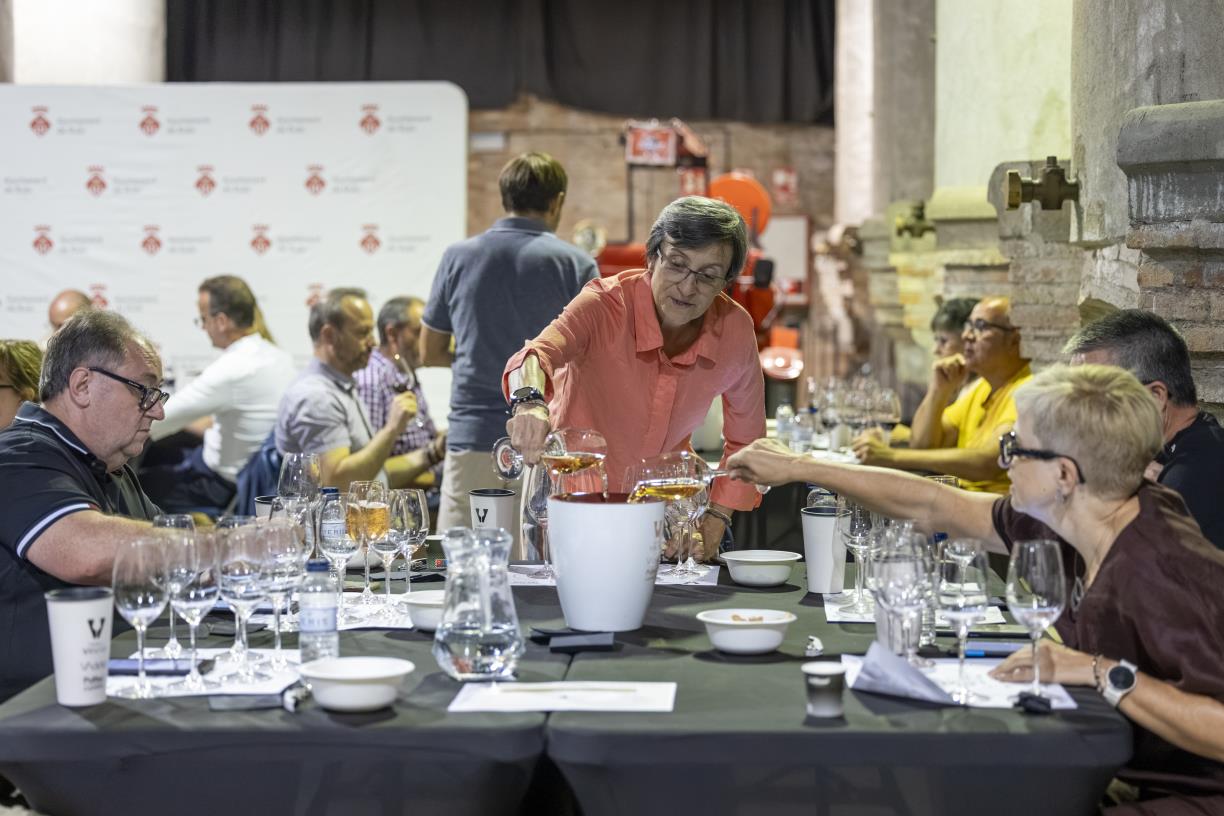 El vi negre Tros del Tossal 2023 i el cava Guilera Centenari 2005 triomfen als Premis Vinari. ACN