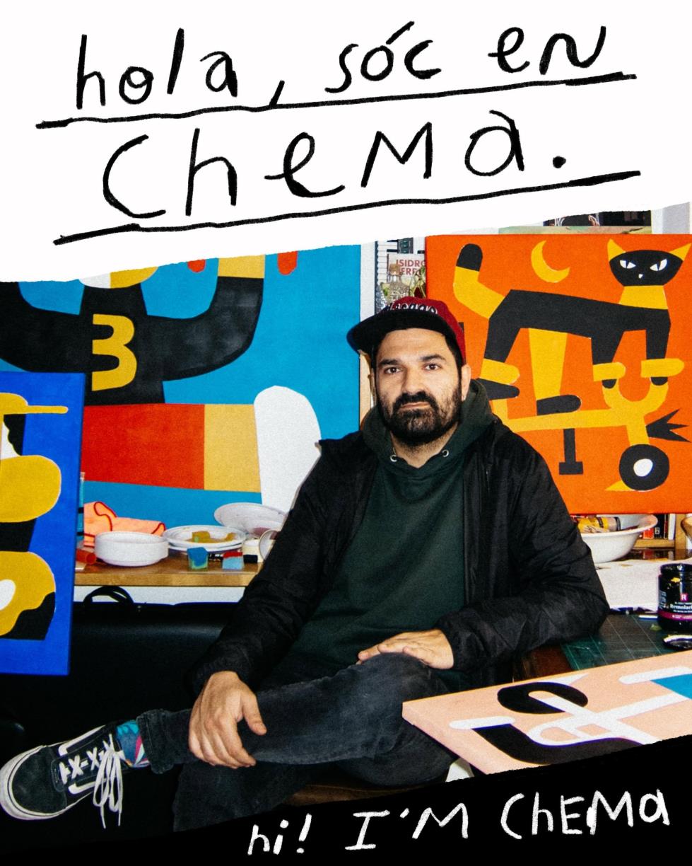 El vilanoví Chema Peral il·lustra la nova edició especial de San Miguel dedicada a Catalunya. EIX
