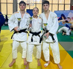 Els alumnes de l’Escola de Judo Vilafranca-Vilanova a Barcelona