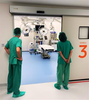 Els blocs quirúrgics del CSAPG esdevenen model per a hospitals en procés de reforma. CSAPG
