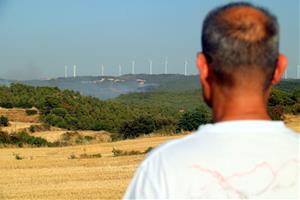 Els Bombers donen per controlat l'incendi de Rubió, que ha afectat 47 hectàrees. ACN