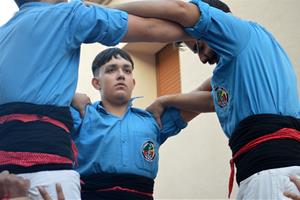 Els Castellers del Foix de Cubelles a Albinyana
