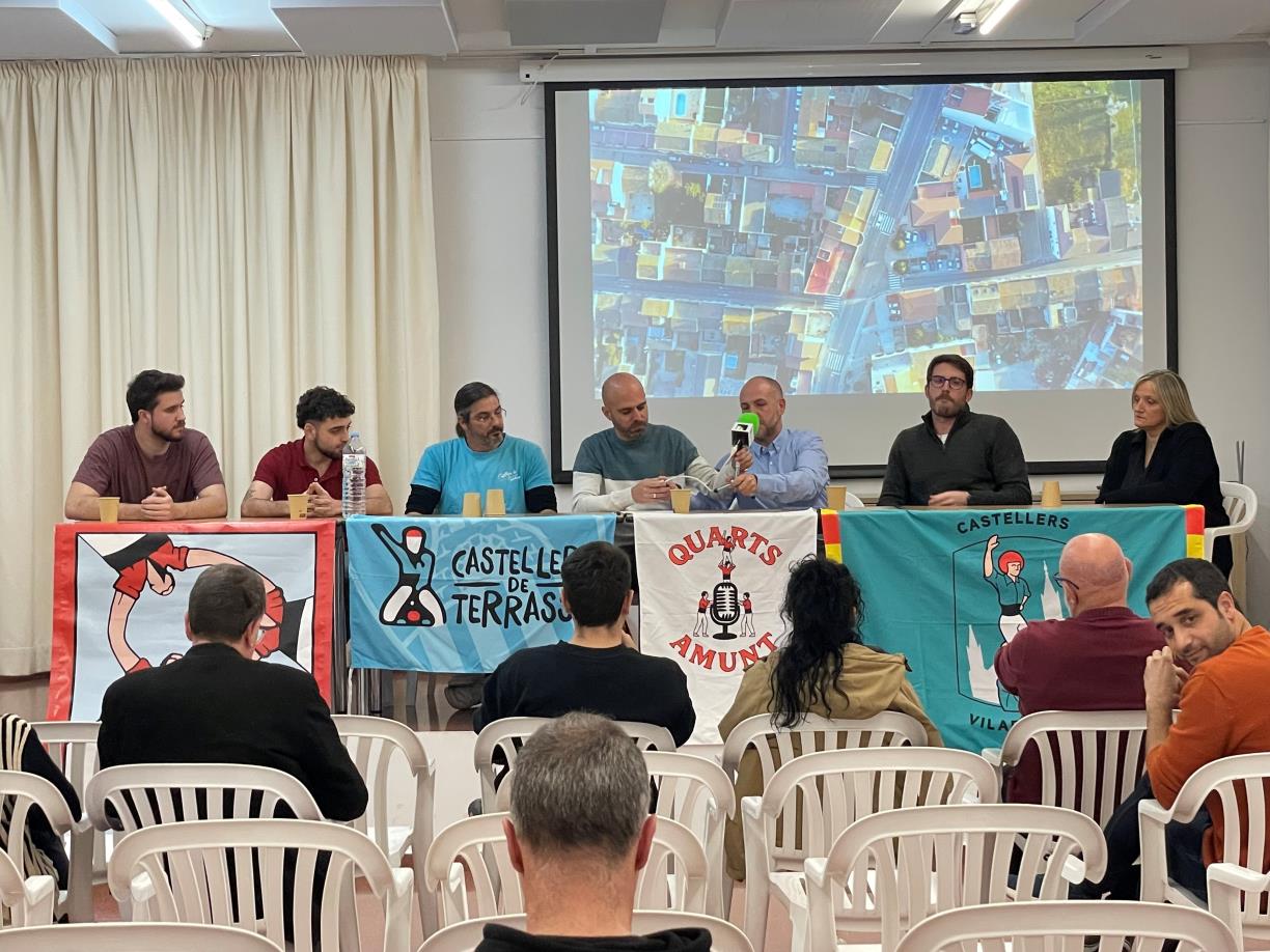 Els castells tornen a Sant Jaume dels Domenys amb la 1a Diada Castellera «Quarts Amunt». EIX