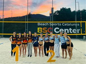 Els equips del Beach Volley Garraf