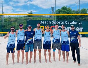 Els equips del Beach Volley Garraf
