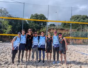 Els equips del Beach Volley Garraf