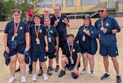 Els esportistes de TEGAR als Special Olympics Tarragona 2026. Eix