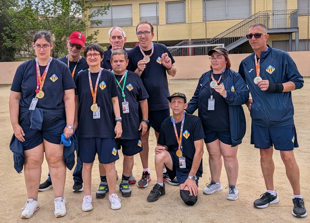 Els esportistes de TEGAR als Special Olympics Tarragona 2026. Eix