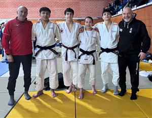 Els judoques de l'Escola de Judo Vilafranca - Vilanova