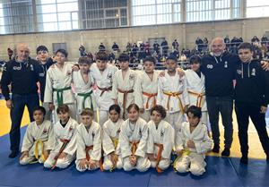 Els judoques de l'Escola de Judo Vilafranca - Vilanova