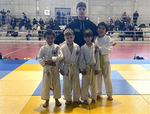 Els judoques de l'Escola de Judo Vilafranca - Vilanova