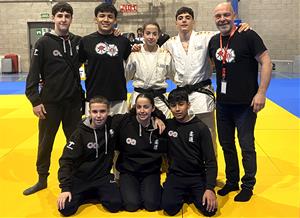Els judoques de l'Escola de Judo Vilafranca - Vilanova