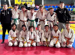 Els judoques de l'Escola de Judo Vilafranca - Vilanova