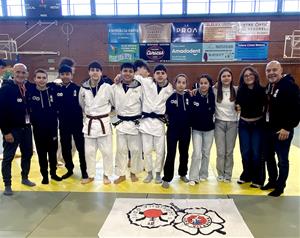 Els judoques de l'Escola de Judo Vilafranca - Vilanova