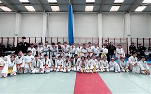 Els judoques de l'Escola de Judo Vilafranca - Vilanova